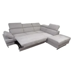 SALOTTO GIADA ANGOLARE DX IN TESSUTO GRIGIO CHIARO: vendita online SALOTTO GIADA ANGOLARE DX IN TESSUTO GRIGIO CHIARO in offerta