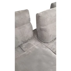 SALOTTO GINKO ANGOLRE SX CON CARRELLO ESTRAIBILE IN TESSUTO NABUCCO GRIGIO: vendita online SALOTTO GINKO ANGOLRE SX CON CARRELLO ESTRAIBILE IN TESSUTO NABUCCO GRIGIO in offerta