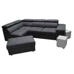 Salotto in tessuto con carrello online