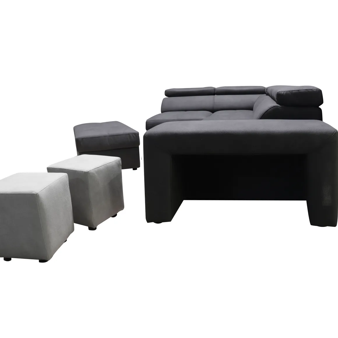 Salotto in tessuto con carrello online