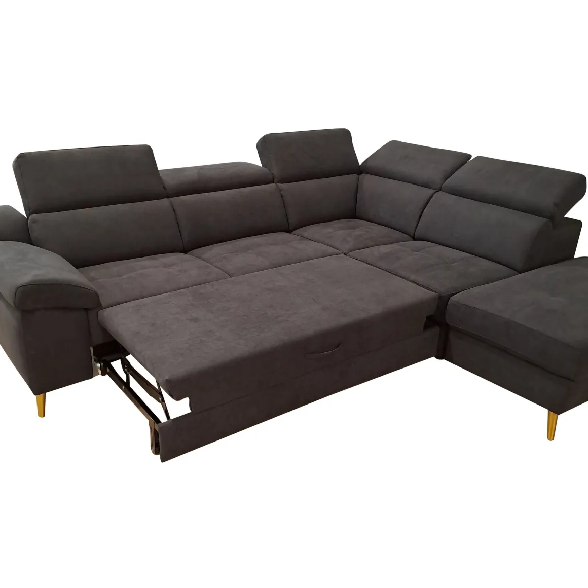 SALOTTO JACK CON PENISOLA DX IN TESSUTO NERO : vendita online SALOTTO JACK CON PENISOLA DX IN TESSUTO NERO in offerta