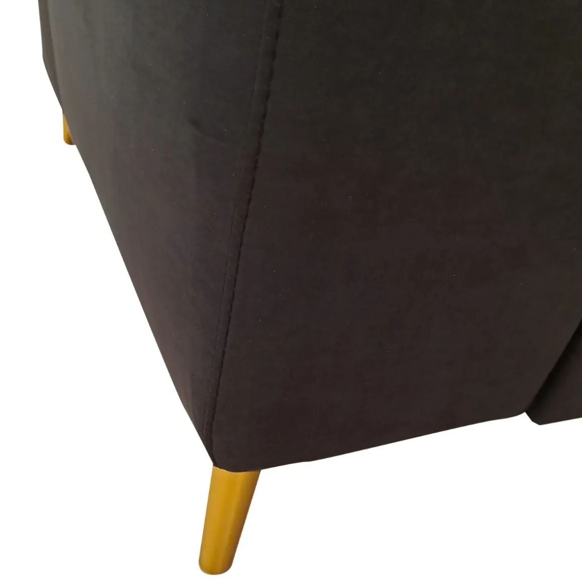 SALOTTO JACK CON PENISOLA SX IN TESSUTO NERO : vendita online SALOTTO JACK CON PENISOLA SX IN TESSUTO NERO in offerta