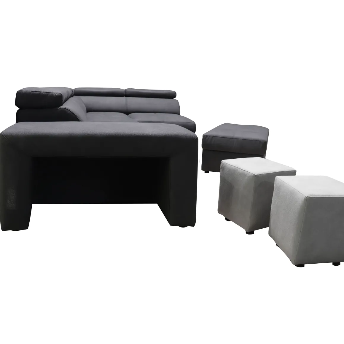 SALOTTO MOD. 192 ANGOLARE DX IN TESSUTO GRIGIO SCURO E GRIGIO CHIARO: vendita online SALOTTO MOD. 192 ANGOLARE DX IN TESSUTO GRIGIO SCURO E GRIGIO CHIARO in offerta