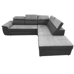 SALOTTO MOD. 1249 ANGOLARE IN TESSUTO BICOLORE: vendita online SALOTTO MOD. 1249 ANGOLARE IN TESSUTO BICOLORE in offerta