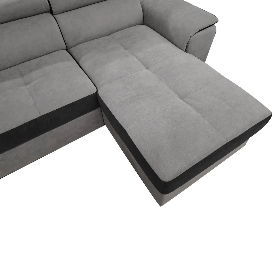 SALOTTO MOD. 205 CON PENISOLA GRIGIO CHIARO E GRIGIO SCURO: vendita online SALOTTO MOD. 205 CON PENISOLA GRIGIO CHIARO E GRIGIO SCURO in offerta