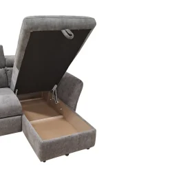 SALOTTO MONSERAT PENISOLA DX IN TESSUTO GRIGIO : vendita online SALOTTO MONSERAT PENISOLA DX IN TESSUTO GRIGIO in offerta