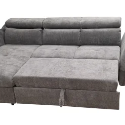 SALOTTO MONSERAT PENISOLA SX IN TESSUTO GRIGIO: vendita online SALOTTO MONSERAT PENISOLA SX IN TESSUTO GRIGIO in offerta