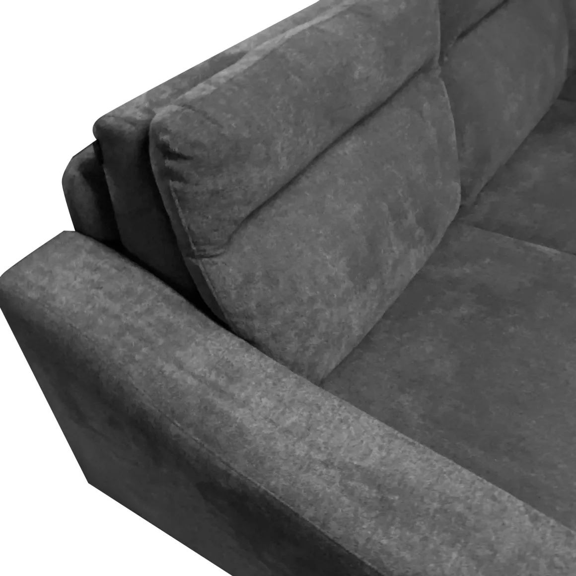 SALOTTO RYAN ANGOLARE DX CON RETE ELETTROSALDATA IN TESSUTO GRAFITE: vendita online SALOTTO RYAN ANGOLARE DX CON RETE ELETTROSALDATA IN TESSUTO GRAFITE in offerta