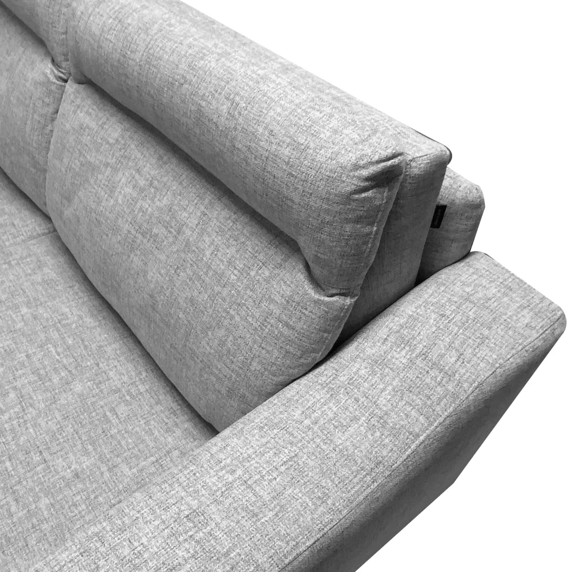 SALOTTO RYAN CON PENISOLA IN TESSUTO GRIGIO CHIARO: vendita online SALOTTO RYAN CON PENISOLA IN TESSUTO GRIGIO CHIARO in offerta