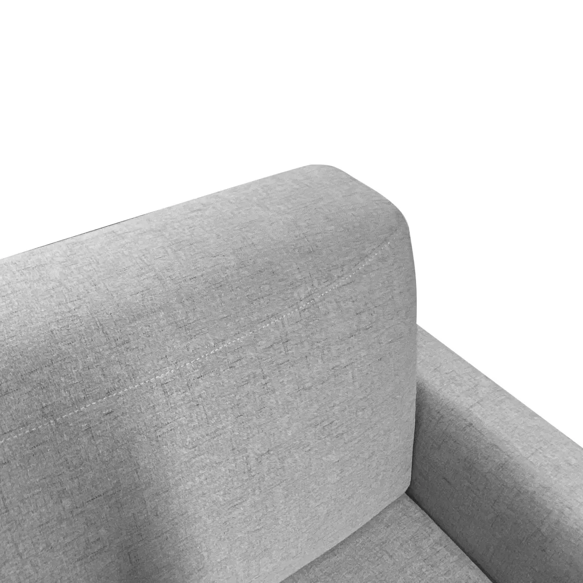 SALOTTO RYAN CON PENISOLA IN TESSUTO GRIGIO CHIARO: vendita online SALOTTO RYAN CON PENISOLA IN TESSUTO GRIGIO CHIARO in offerta