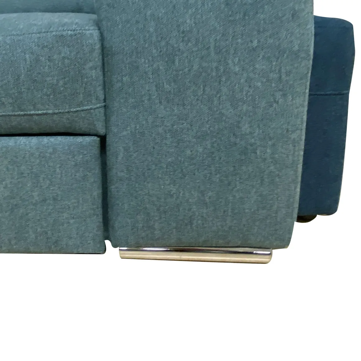 SALOTTO SOFIA CON ANGOLO CONTENITORE SX IN TESSUTO VERDE CHIARO E VERDE SCURO: vendita online SALOTTO SOFIA CON ANGOLO CONTENITORE SX IN TESSUTO VERDE CHIARO E VERDE SCURO in offerta
