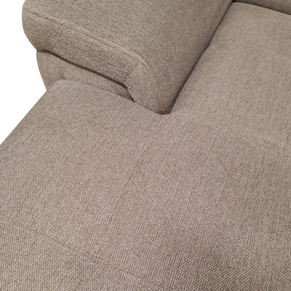 SALOTTO STELLA CHAISE LONGUE SX CON CARRELLO ESTRAIBILE IN TESSUTO TORTORA: vendita online SALOTTO STELLA CHAISE LONGUE SX CON CARRELLO ESTRAIBILE IN TESSUTO TORTORA in offerta