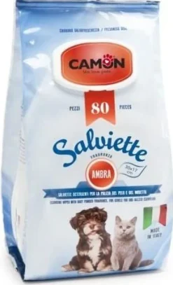 SALVIETTE 100PZ PER CANI/GATTI FRAGRANZA AMBRA: vendita online SALVIETTE 100PZ PER CANI/GATTI FRAGRANZA AMBRA in offerta
