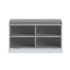 SCARPIERA MOD. RIKI CM 84,9X39,6 H. 42 CEMENTO E BIANCO: vendita online SCARPIERA MOD. RIKI CM 84,9X39,6 H. 42 CEMENTO E BIANCO in offerta