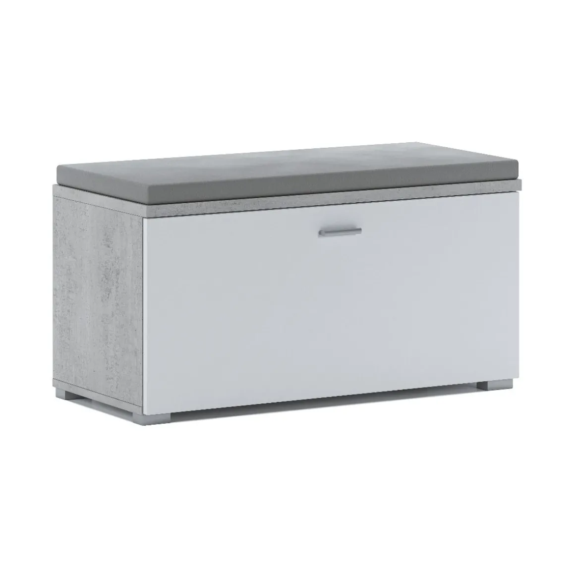 SCARPIERA MOD. RIKI CM 84,9X39,6 H. 42 CEMENTO E BIANCO: vendita online SCARPIERA MOD. RIKI CM 84,9X39,6 H. 42 CEMENTO E BIANCO in offerta