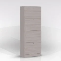 SCARPIERA 4 RIBALTE MOD. MULTIUSO CM 62X29 H. 158 OLMO : vendita online SCARPIERA 4 RIBALTE MOD. MULTIUSO CM 62X29 H. 158 OLMO in offerta