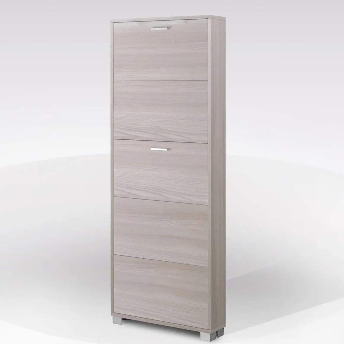 SCARPIERA 5 RIBALTE MOD. QUADRANTE CM 70X18 H.190 OLMO : vendita online SCARPIERA 5 RIBALTE MOD. QUADRANTE CM 70X18 H.190 OLMO in offerta