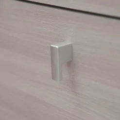 Scarpiera slim in laminato olmo: scarpiera slim con 5 ribalte