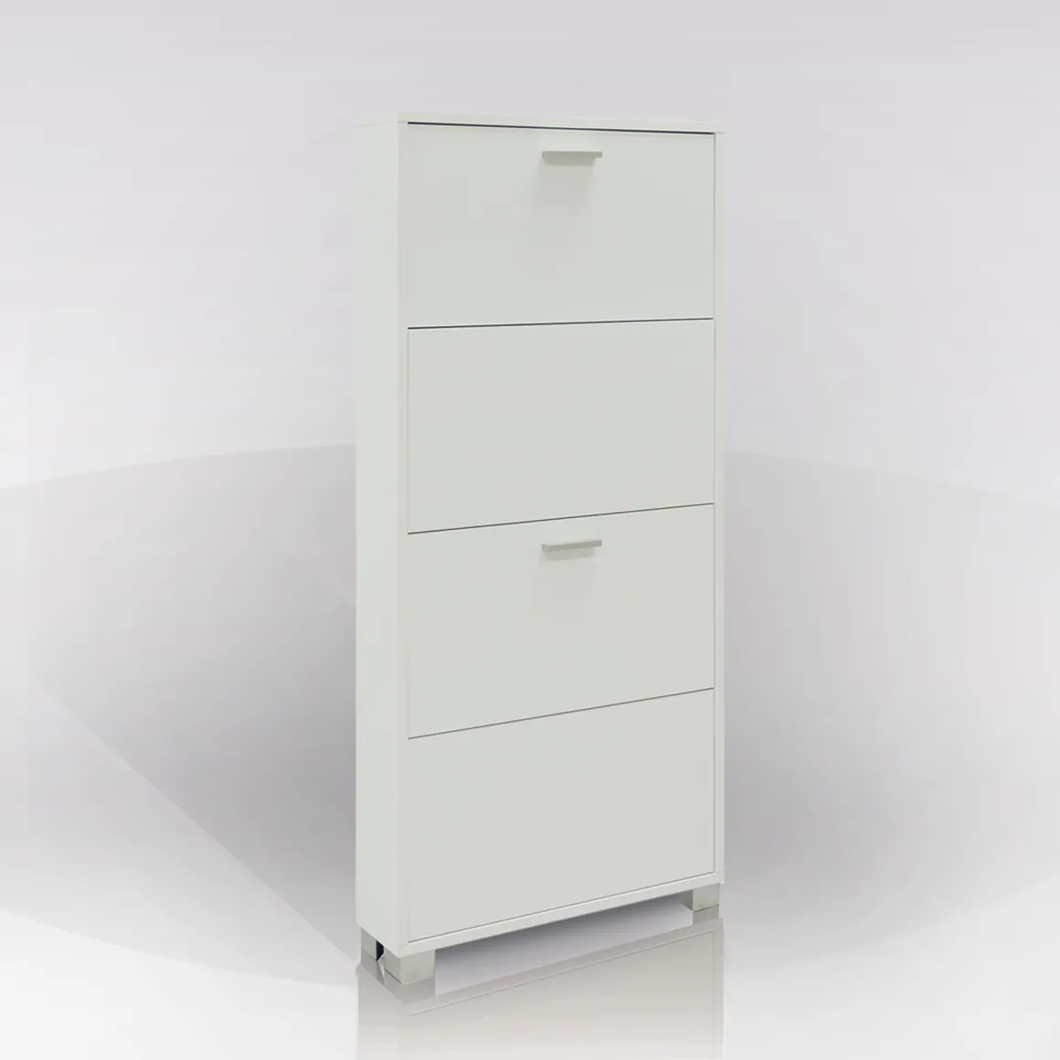 Scarpiera tutta bianca 4 ribalte: acquista scarpiera bianca in offerta