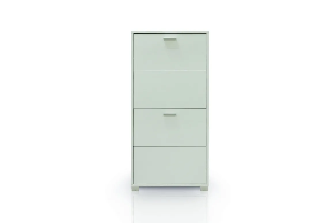 Scarpiera tutta bianca 4 ribalte: acquista scarpiera bianca in offerta