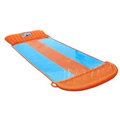 Scivolo acquatico triplo con spruzzi: giochi per bambini