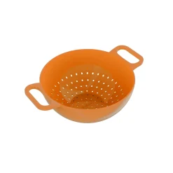SCOLAPASTA LINEA HELM SMALL IN MELAMINA ARANCIO DIAM. 20CM