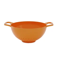 SCOLAPASTA LINEA HELM SMALL IN MELAMINA ARANCIO DIAM. 20CM