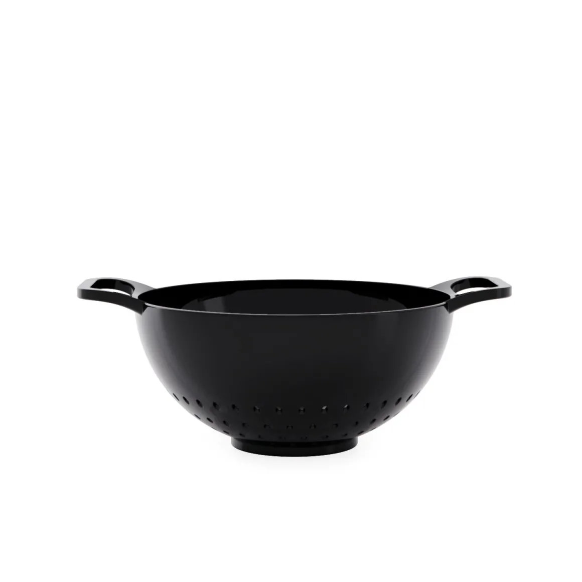 SCOLAPASTA LINEA HELM SMALL IN MELAMINA NERO DIAM. 20CM