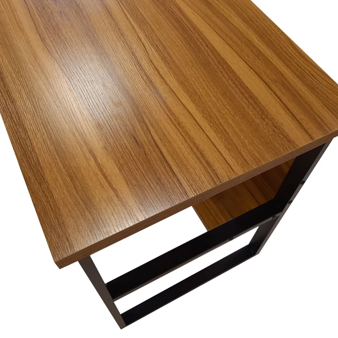 SCRIVANIA CM 138 OLD OAK E METALLO NERO: vendita online SCRIVANIA CM 138 OLD OAK E METALLO NERO in offerta