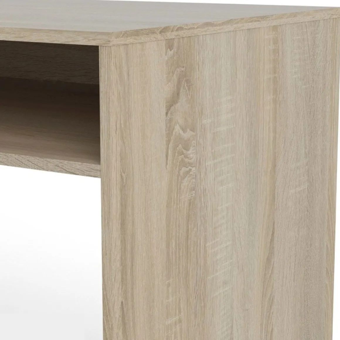 Scrivania con libreria rovere: scrivania FUNCTION con libreria