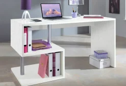 SCRIVANIA ESSE CM 140 BIANCO FRASSINATO: vendita online SCRIVANIA ESSE CM 140 BIANCO FRASSINATO in offerta