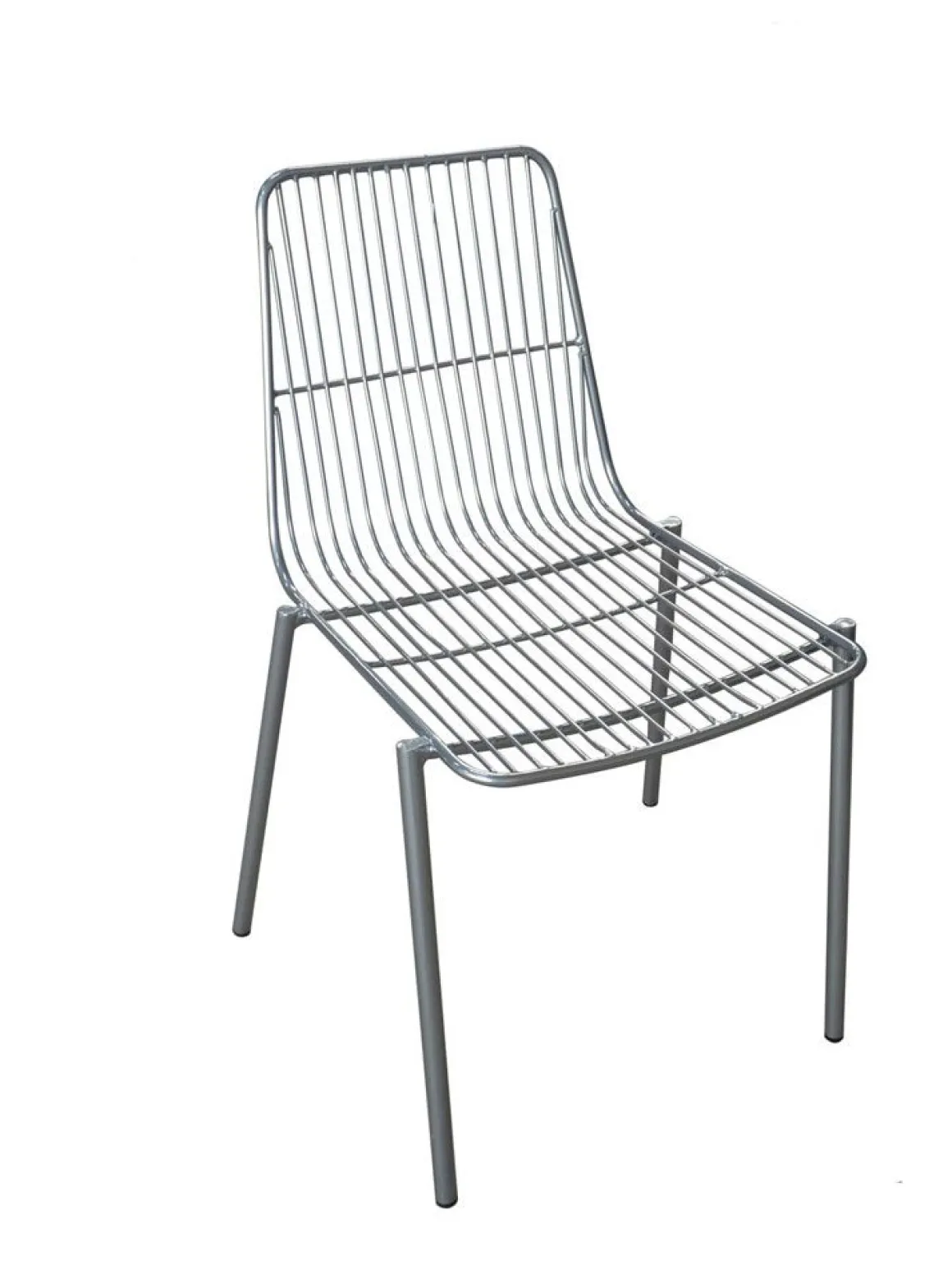 Sedia in Metallo con cuscino in offerta: modello Silver sedia da giardino