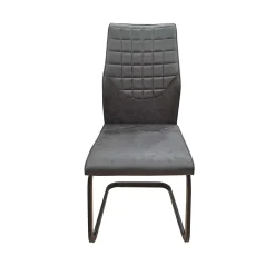 SEDIA MOD. ALYSSA METALLO NERO E TESSUTO VINTAGE GRIGIO: vendita online SEDIA MOD. ALYSSA METALLO NERO E TESSUTO VINTAGE GRIGIO in offerta