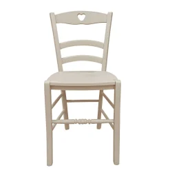 SEDIA MOD. CUORE IN LEGNO LACCATO SABBIA CON FONDELLO IN LEGNO: vendita online SEDIA MOD. CUORE IN LEGNO LACCATO SABBIA CON FONDELLO IN LEGNO in offerta
