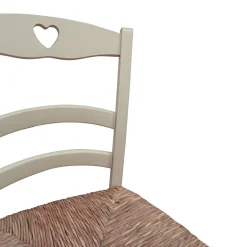 SEDIA MOD. CUORE IN LEGNO SABBIA CON FONDELLO IN PAGLIA: vendita online SEDIA MOD. CUORE IN LEGNO SABBIA CON FONDELLO IN PAGLIA in offerta