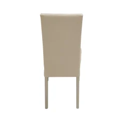 SEDIA MOD. DALLAS IN ECOPELLE BEIGE : vendita online SEDIA MOD. DALLAS IN ECOPELLE BEIGE in offerta
