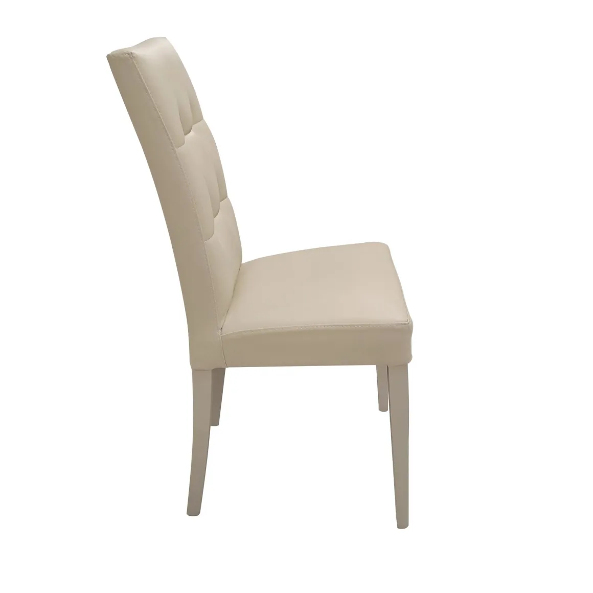 SEDIA MOD. DALLAS IN ECOPELLE BEIGE : vendita online SEDIA MOD. DALLAS IN ECOPELLE BEIGE in offerta