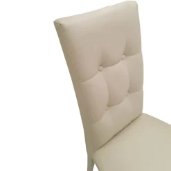 SEDIA MOD. DALLAS IN ECOPELLE BEIGE : vendita online SEDIA MOD. DALLAS IN ECOPELLE BEIGE in offerta