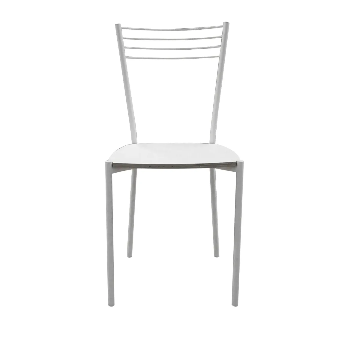 SEDIA MOD. LUNA IN METALLO BIANCO E FONDELLO IN LEGNO BIANCO LARICE : vendita online SEDIA MOD. LUNA IN METALLO BIANCO E FONDELLO IN LEGNO BIANCO LARICE in offerta