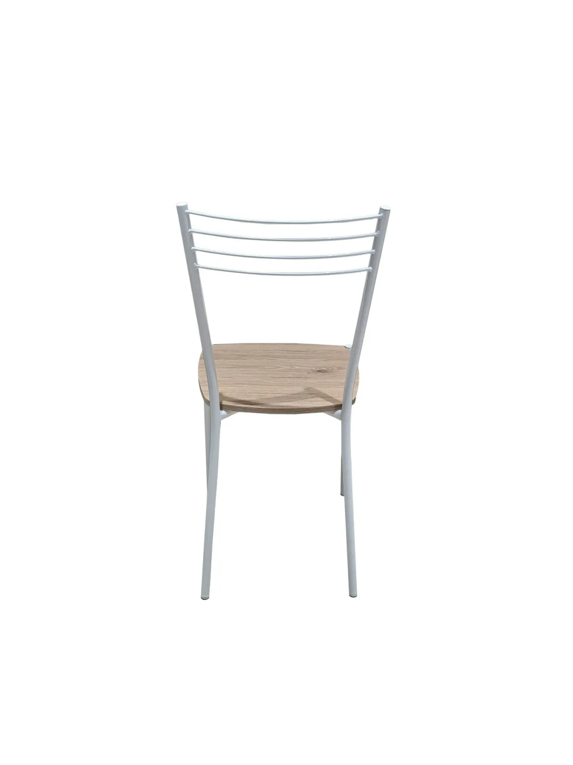 SEDIA MOD. LUNA METALLO BIANCO E FONDELLO IN LEGNO DI QUERCIA: vendita online SEDIA MOD. LUNA METALLO BIANCO E FONDELLO IN LEGNO DI QUERCIA in offerta