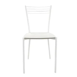 SEDIA MOD. LUNA METALLO BIANCO E FONDELLO IN LEGNO QUERCIA BIANCO: vendita online SEDIA MOD. LUNA METALLO BIANCO E FONDELLO IN LEGNO QUERCIA BIANCO in offerta
