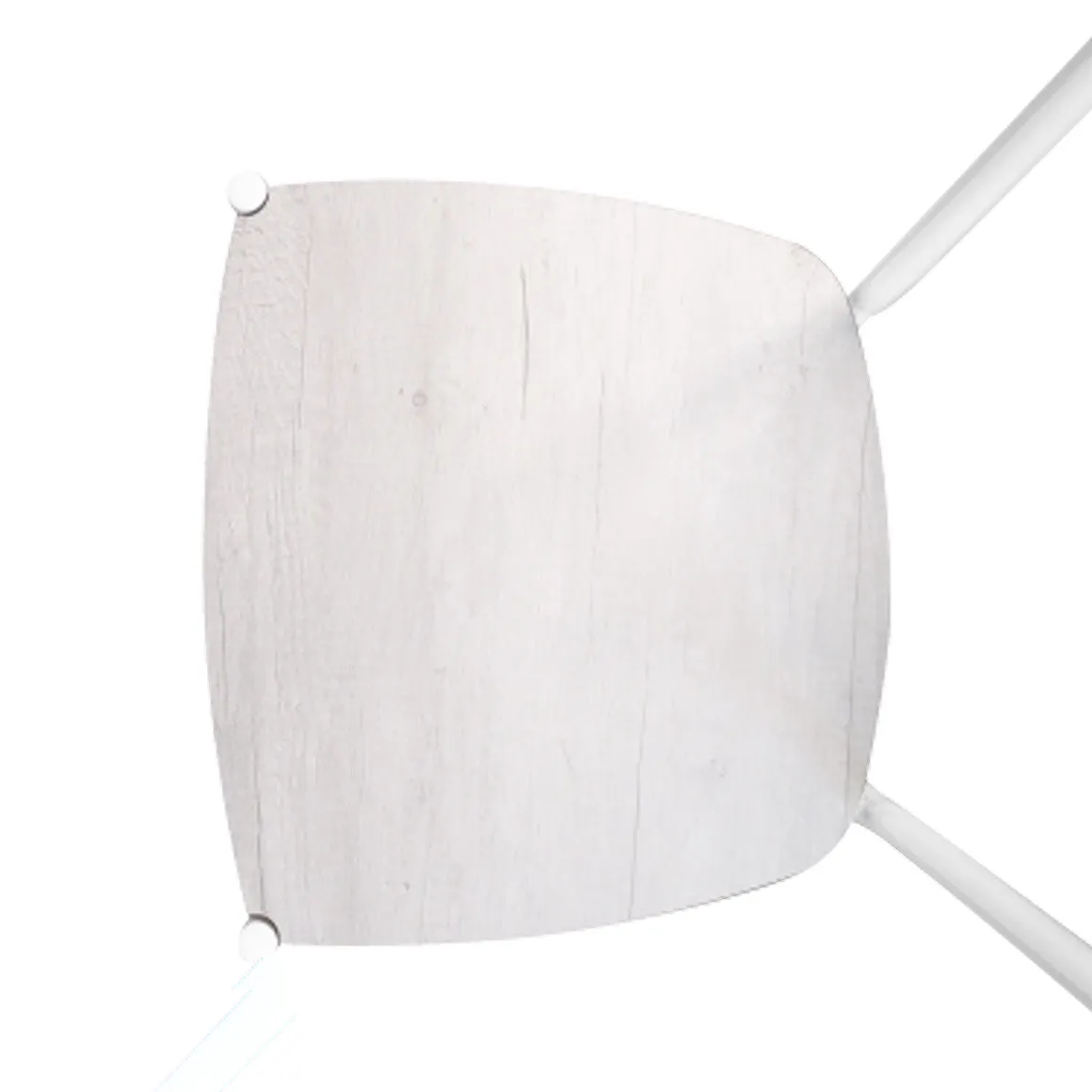 SEDIA MOD. LUNA METALLO BIANCO E FONDELLO IN LEGNO QUERCIA BIANCO: vendita online SEDIA MOD. LUNA METALLO BIANCO E FONDELLO IN LEGNO QUERCIA BIANCO in offerta