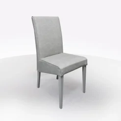 SEDIA MOD. MILANO IN ECOPELLE GHIACCIO: vendita online SEDIA MOD. MILANO IN ECOPELLE GHIACCIO in offerta