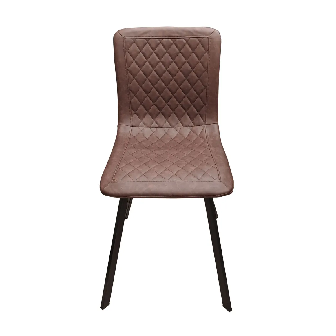 SEDIA MOD. NANCY IN METALLO NERO ED ECOPELLE VINTAGE ROUGE: vendita online SEDIA MOD. NANCY IN METALLO NERO ED ECOPELLE VINTAGE ROUGE in offerta