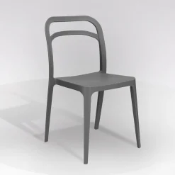 SEDIA MOD. PARROT IN POLIPROPILENE DARK GREY : vendita online SEDIA MOD. PARROT IN POLIPROPILENE DARK GREY in offerta