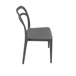 SEDIA MOD. PARROT IN POLIPROPILENE DARK GREY : vendita online SEDIA MOD. PARROT IN POLIPROPILENE DARK GREY in offerta