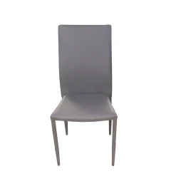 SEDIA MOD. RITA IN PU GRIGIO: vendita online SEDIA MOD. RITA IN PU GRIGIO in offerta