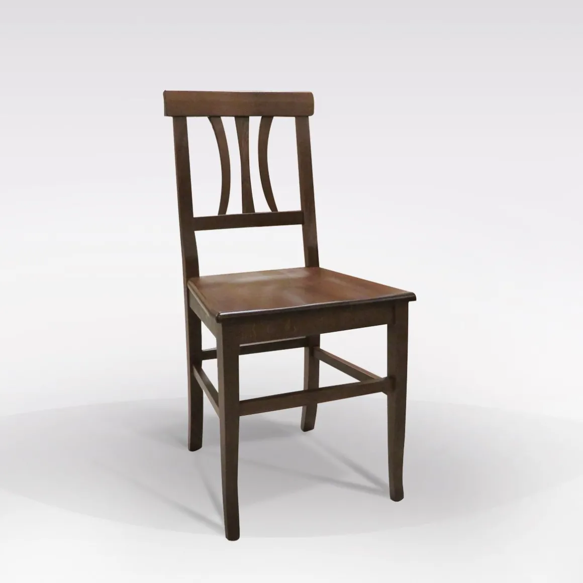 SEDIA MOD. SILVIA IN LEGNO TUTTO NOCE CON FONDELLO IN LEGNO: vendita online SEDIA MOD. SILVIA IN LEGNO TUTTO NOCE CON FONDELLO IN LEGNO in offerta