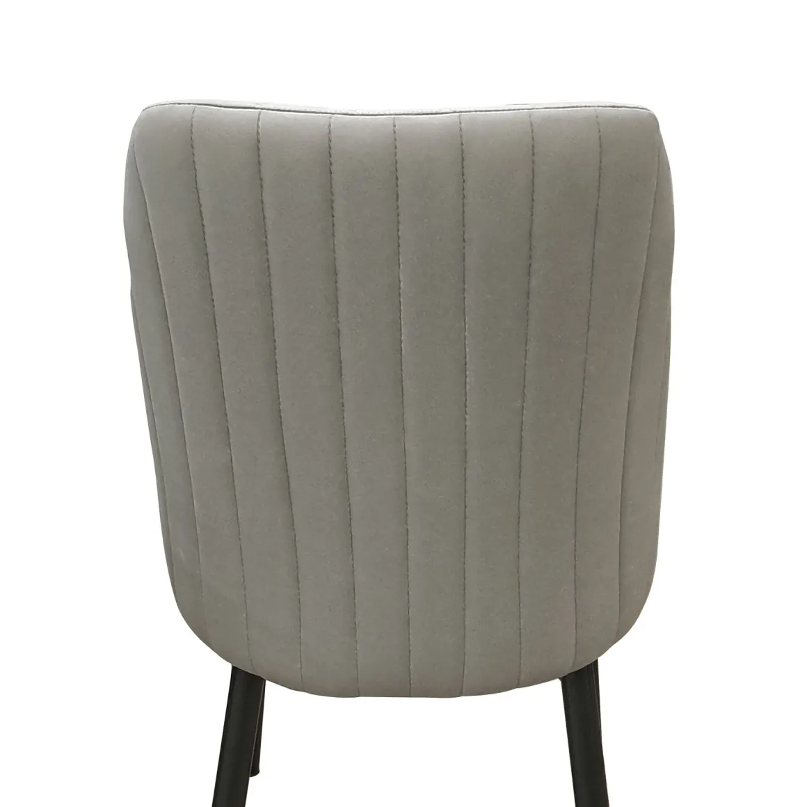 SEDIA MOD. TUFI METALLO NERO E MICROFIBRA GRIGIO CHIARO: vendita online SEDIA MOD. TUFI METALLO NERO E MICROFIBRA GRIGIO CHIARO in offerta