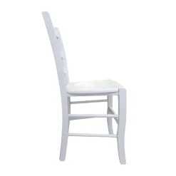 SEDIA MOD. VENEZIA IN LEGNO LACCATA BIANCA CON FONDELLO IN LEGNO: vendita online SEDIA MOD. VENEZIA IN LEGNO LACCATA BIANCA CON FONDELLO IN LEGNO in offerta